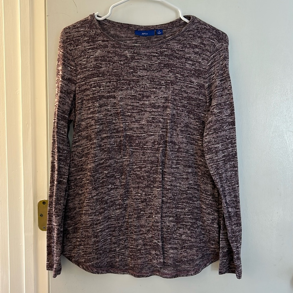 Heather Purple Long Sleeve